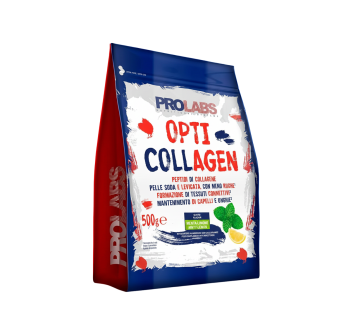 Prolabs Opti Collagen 500g Integratore Collagene Idrolizzato Menta Limone
