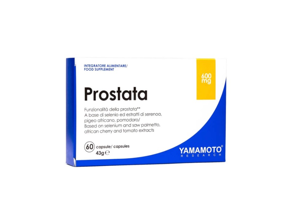 Prostata Yamamoto Research integratore Serenoa Repens e Pigeo Africano 60 caps