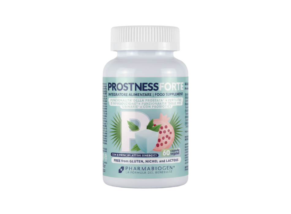 Prostness Forte Pharmabiogen integratore prostata Serenoa 60 capsule
