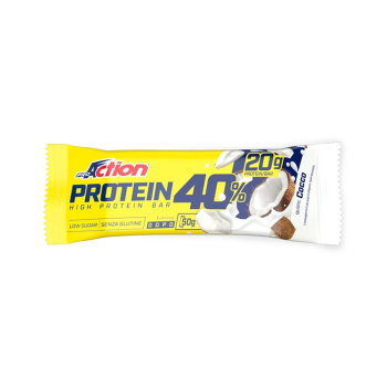 Protein Bar 40 Proaction barretta proteica 40% proteine 50g cocco