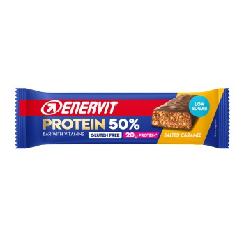 Protein Bar 50% Enervit barretta proteica 40g Caramello 
