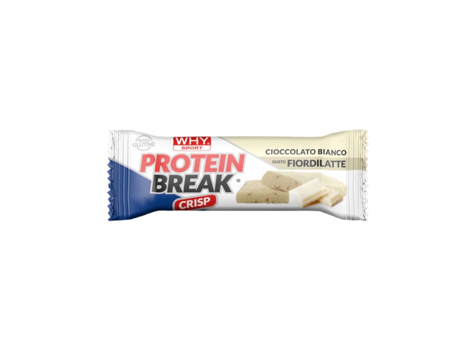 PROTEIN BREAK - Barretta proteica con creatina e glutammina WHY SPORT