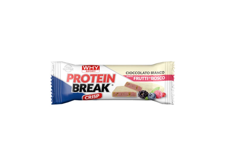 PROTEIN BREAK - Barretta proteica con creatina e glutammina WHY SPORT