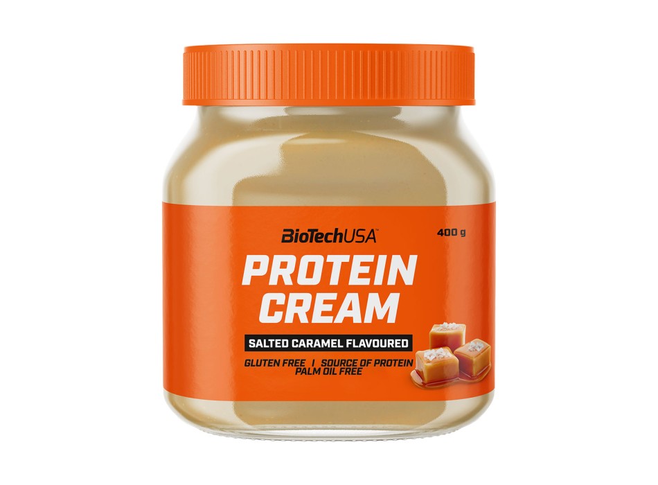 Protein Cream BioTechUSA crema spalmabile proteica caramello salato 400g 