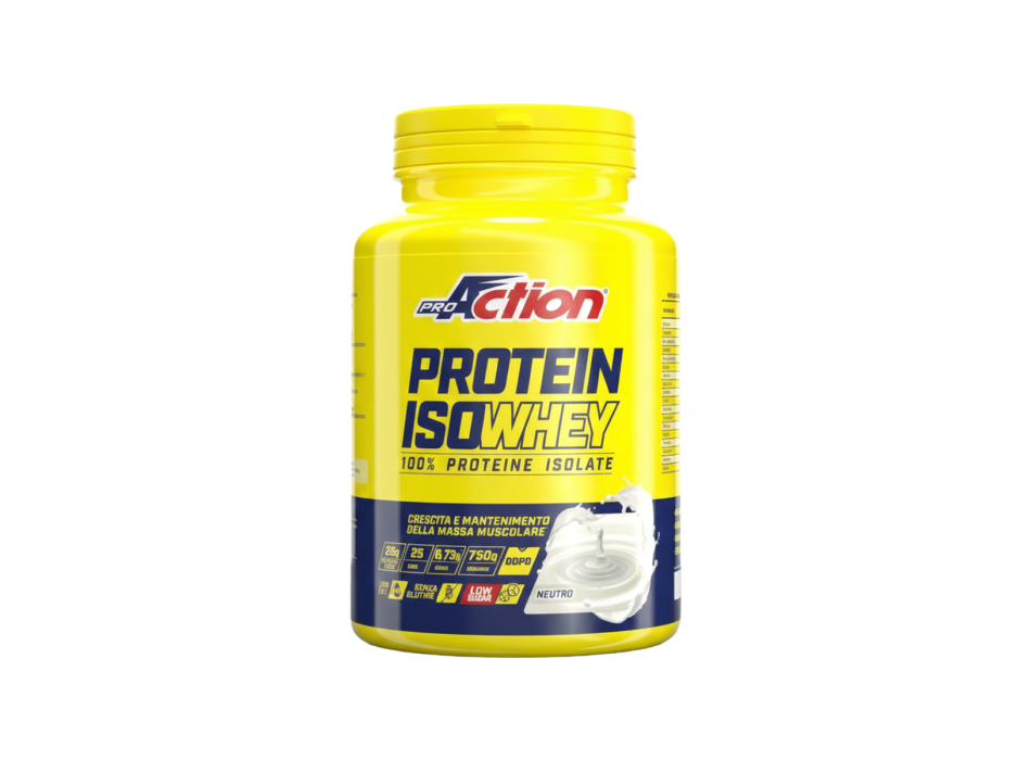 Protein IsoWhey ProAction proteine 750g Neutro