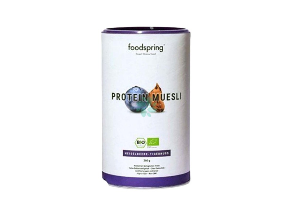 PROTEIN MUESLI - FOODSPRING - Muesli Proteico con fiocchi d'avena e aromi vari FOODSPRING