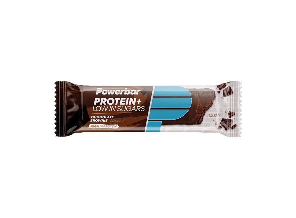 Protein Plus Low Sugar Powerbar 35g Barretta Proteica Cioccolato Brownies