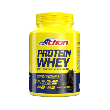Protein Whey ProAction proteine del siero del latte concentrate 750g cioc fond
