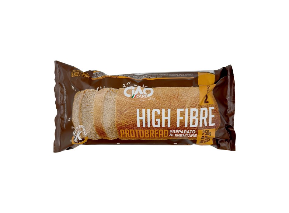 ProtoBread CiaoCarb pane proteico low carb a fette 250g