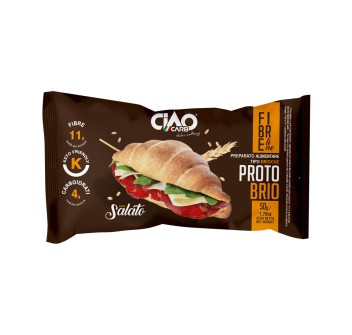 ProtoBrio Salato CiaoCarb brioche proteica salata low carb 50g