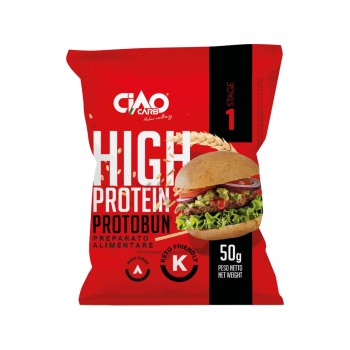 ProtoBun CiaoCarb panino proteico soffice low carb naturale