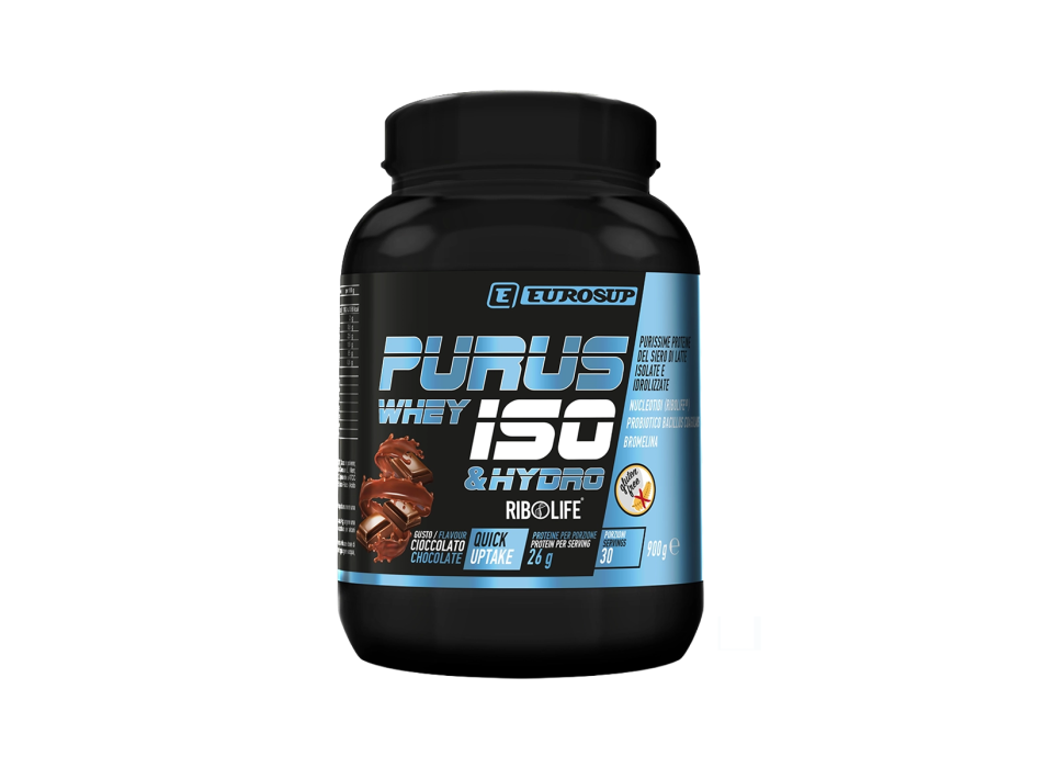 Purus Iso Eurosup proteine isolate siero del latte 900g cioccolato