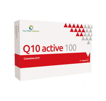 Q10 Active 200 Nutrifarma integratore coenzima q10 antiossidante energia 30caps
