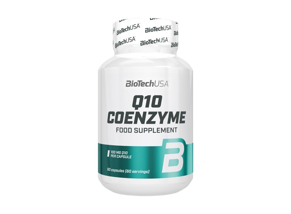 Q10 Coenzyme BioTechUSA integratore antiossidante cuore 100mg 60 capsule