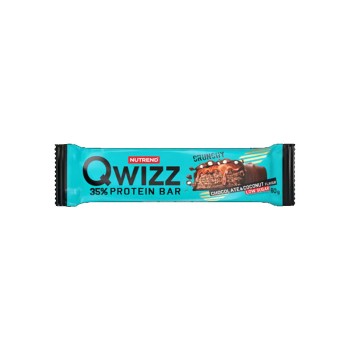 Qwizz Protein Bar Nutrend 60g Barretta Proteica Croccante Cioccolato e Cocco