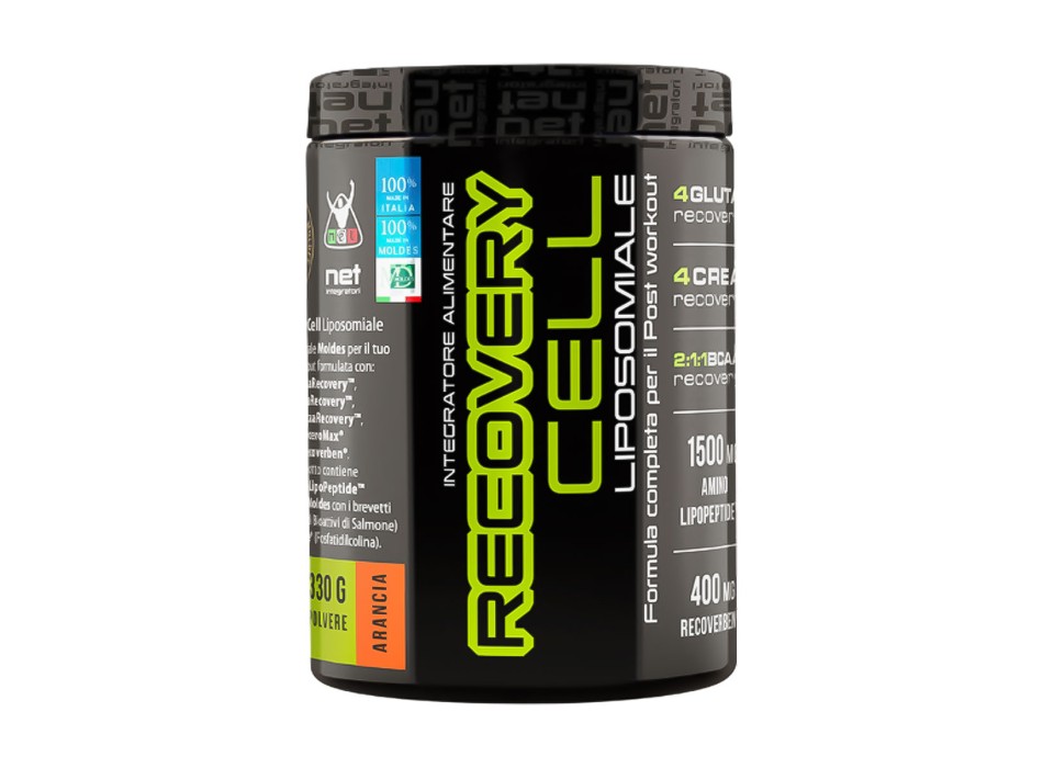 Recovery Cell Net Integratori Post Workout 330g Arancia