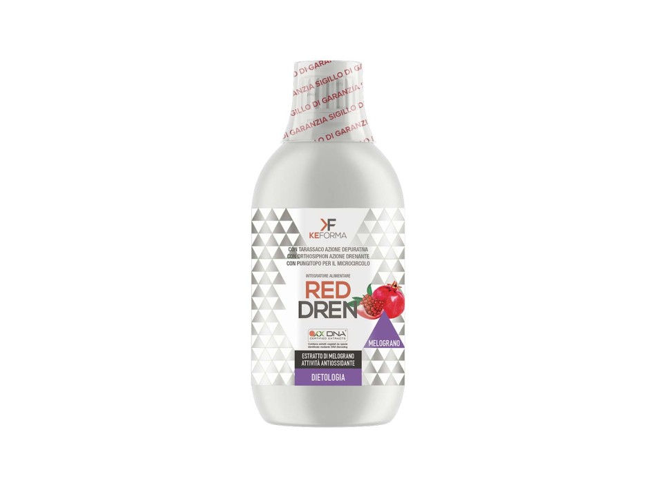 Red Dren Keforma Integratore Drenante Depurativo Frutti Rossi 500ml