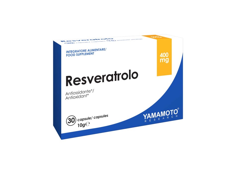 Resveratrolo Yamamoto integratore antiossidante Polygonum Cuspidatum 30 caps