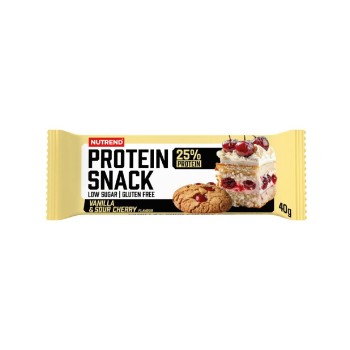 rocProtein Snack Nutrend 40g Barretta Proteica Croccante Vanilla e Sour Cherry