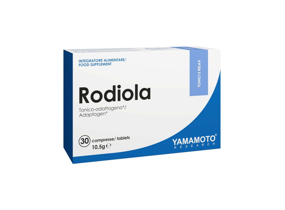 Rodiola Yamamoto integratore Rhodiola Rosea adattogeno stress umore 30 cpr