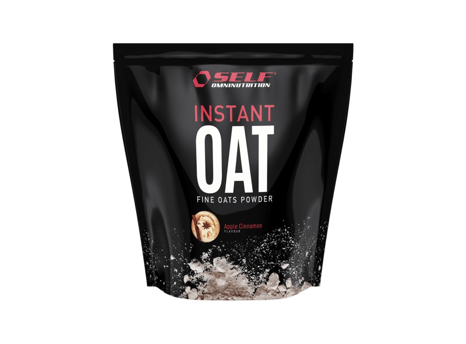 Sacco Instant Oat Self Omninutrition farina d'avena 1kg Mela e Cannella