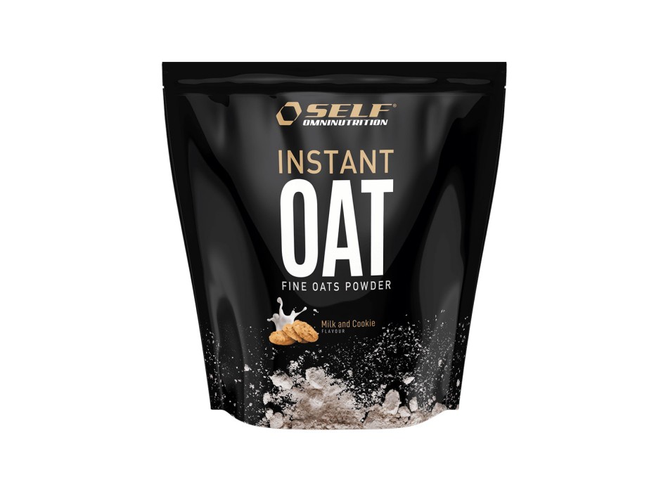 Sacco Instant Oat Self Omninutrition farina d'avena 1kg Milk & Cookies