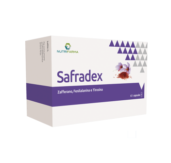 Safradex Nutrifarma tono umore rilassamento benessere mentale 60capsule