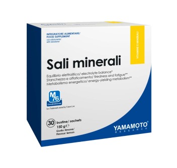 Sali Minerali Yamamoto integratore magnesio potassio citrato 30 bustine Arancia