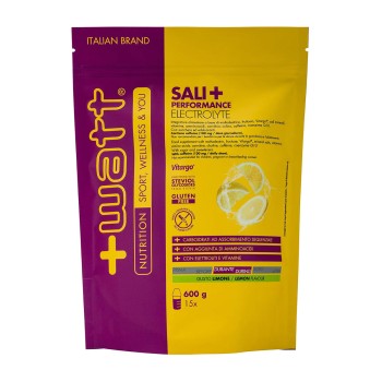 Sali+ Performance Electrolyte +Watt sali minerali carboidrati 600g Limone