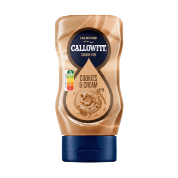 Salse Zero Callowfit condimenti dietetici ipocalorici senza zucchero cookie 