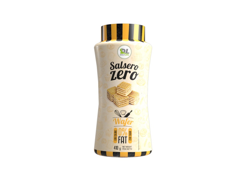 Salsero Zero Daily Life salsa zero calorie 410g wafer e nocciola