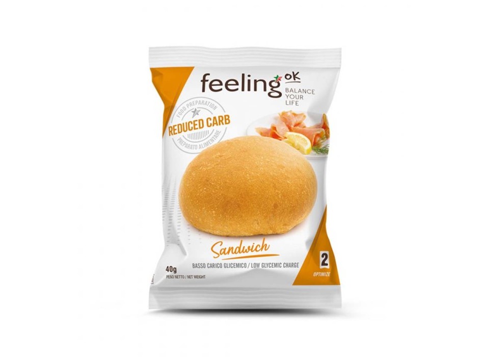 SANDWICH OPTIMIZE - Sandwich proteico ad alto contenuto di fibre FEELING OK