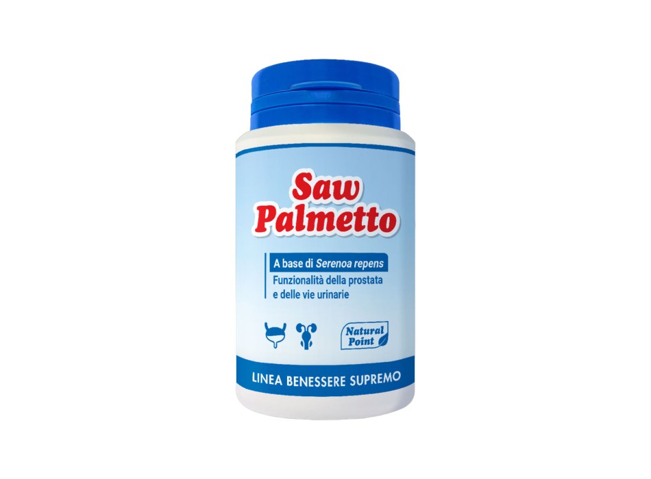 Saw Palmetto Natural Point Integratore Prostata Serenoa Repens Vie Urinarie 60 c