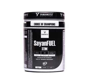 SayanFuel Stim Yamamoto pre-workout energizzante caffeina citrullina 300g Agrumi