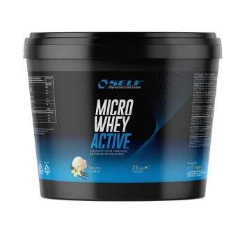 Secchiello Micro Whey Active Self Omninutrition proteine isolate 2kg Vaniglia