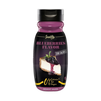 Servivita Salsa Zero Calorie 320ml mirtillo