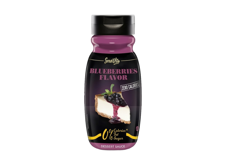 Servivita Salsa Zero Calorie 320ml mirtillo