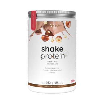 Shake Protein Nutriversum Proteina con Acido Ialuronico 450g Cioccolato e Noccio