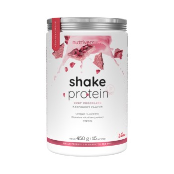 Shake Protein Nutriversum Proteina con Acido Ialuronico 450g Cioccolato Ruby e L