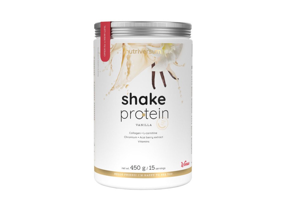 Shake Protein Nutriversum Proteina con Acido Ialuronico 450g Vaniglia