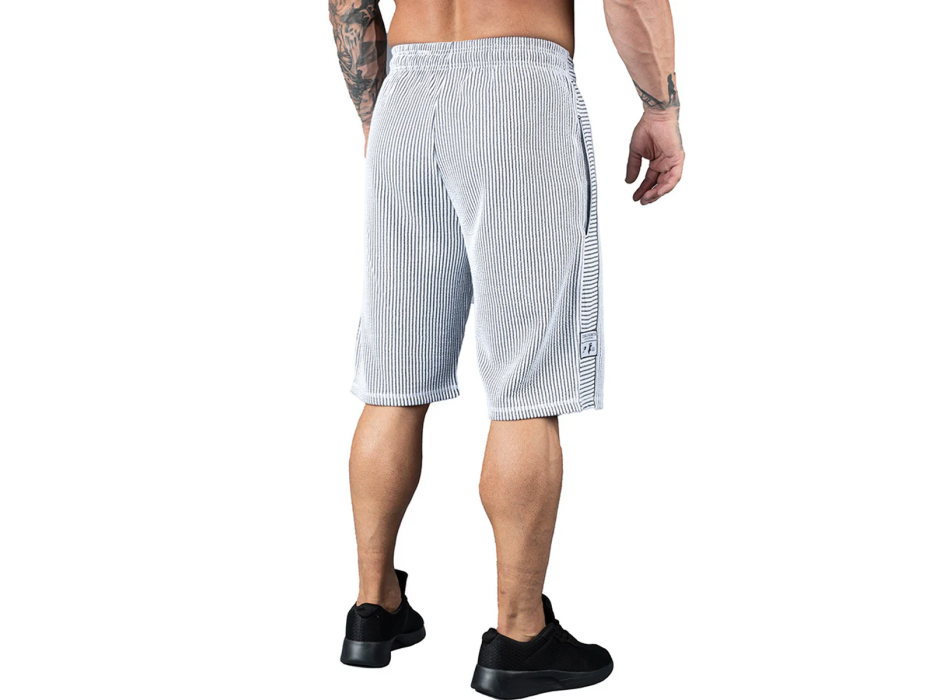 Shorts LP Limits Boston Legal Power abbigliamento sportivo bodybuilding bianco