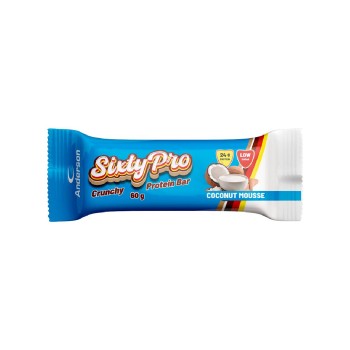 SixtyPro Anderson Research barretta proteica 24g proteine mousse al cocco