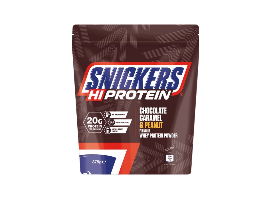 Snickers Hi-Protein Mars Proteine del Siero del Latte Arachidi Caramello Cioccol