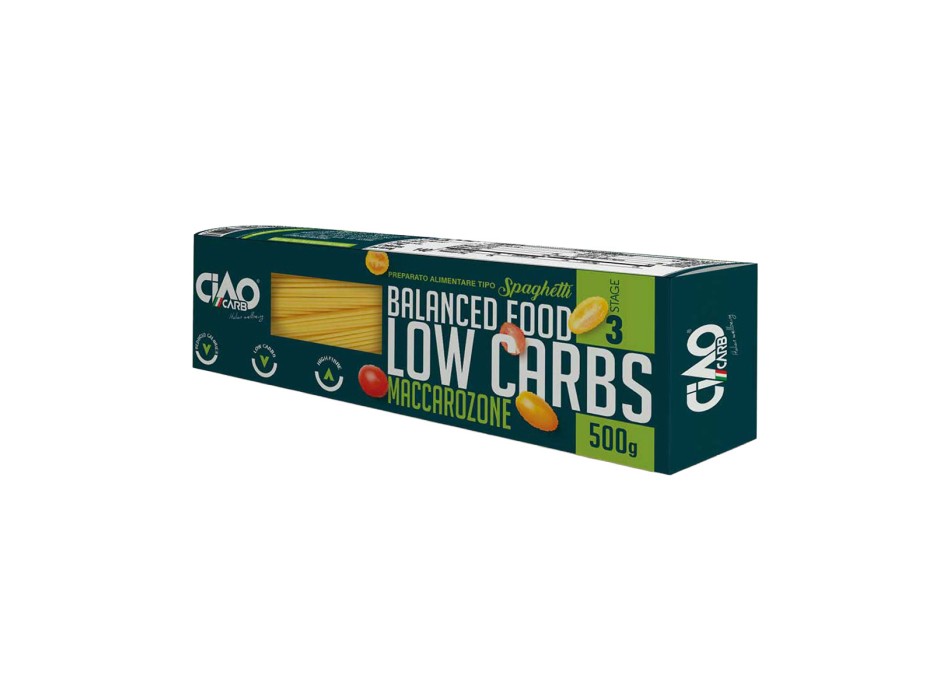 Spaghetti CiaoCarb pasta proteica bilanciata 500g
