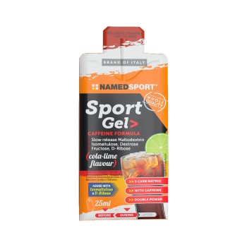Sport Gel Namedsport integratore energetico carboidrati gel 25ml cola lime