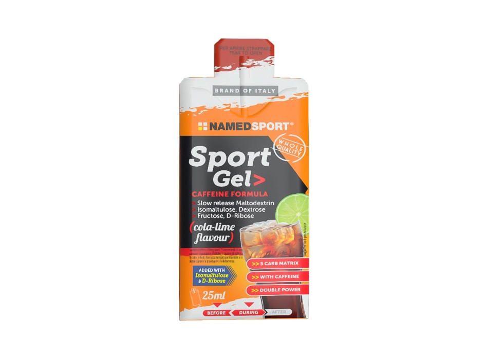 Sport Gel Namedsport integratore energetico carboidrati gel 25ml cola lime