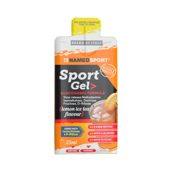 Sport Gel Namedsport integratore energetico carboidrati gel 25ml lemon ice tea