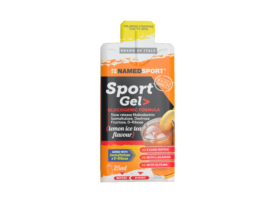 Sport Gel Namedsport integratore energetico carboidrati gel 25ml lemon ice tea