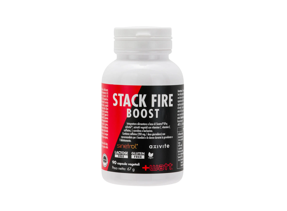 Stack Fire Boost +Watt termogenico bruciagrassi metabolismo 90caps