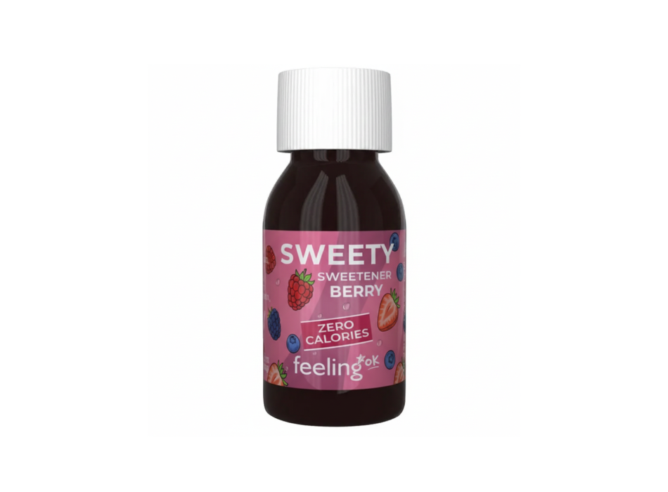 Sweety FeelingOk dolcificante liquido zero calorie 50ml frutti di bosco